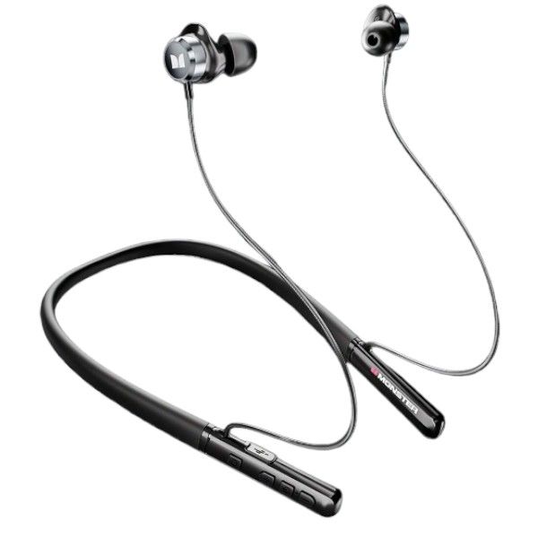 Monster - SG03 - Pro Wireless Neckband Earphones - Black Monster - SG03 - Pro Wireless Neckband Earphones - Black